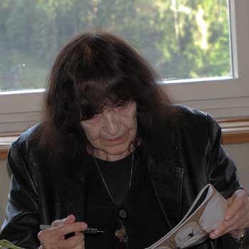 Künstlerinnengespräch mit Friederike Mayröcker